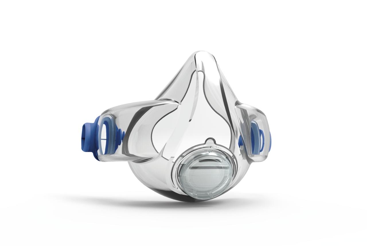 Halvmaske CleanSpace WORK, inkl. hovedsele, Small