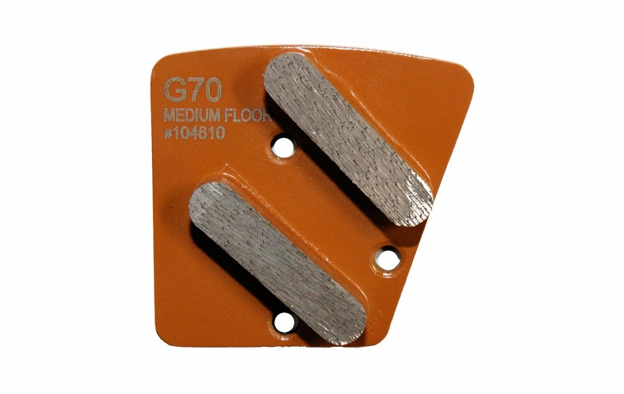 Segment diamant, G70 MF orange, 5 stk.