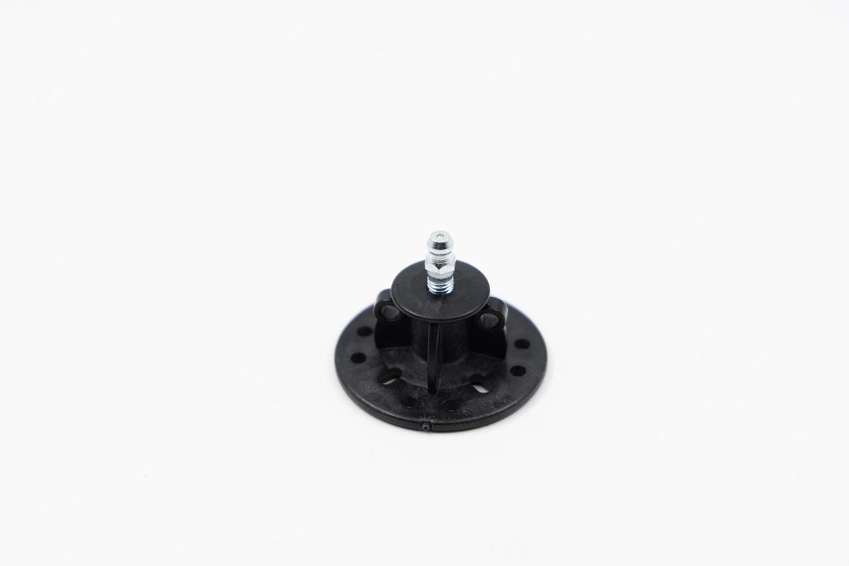 Klæbenippel Ø50mm, M6, optimal vedhæftning