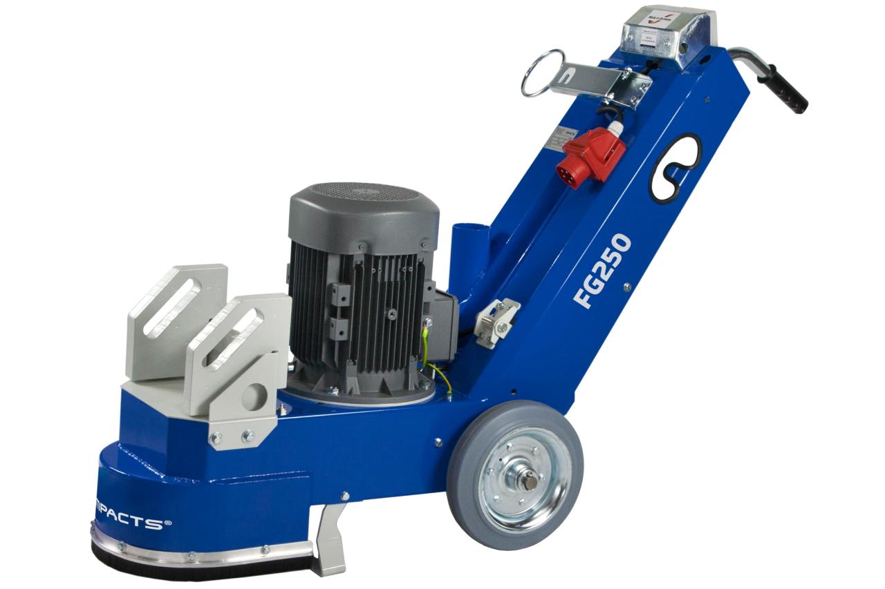 Impacts Slibemaskine FG250 400V, 16A, 5,5kW single